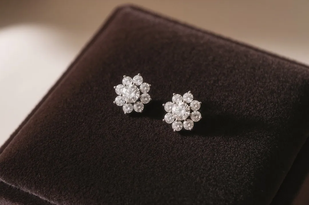 Die Eleganz von Diamantohrringen